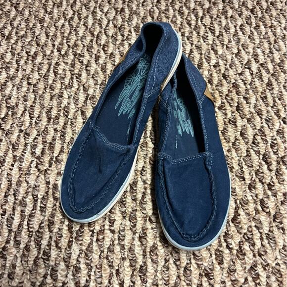 Merrell Shoes - Merrell Blue Slip On Loafers Size 10 Style Putty